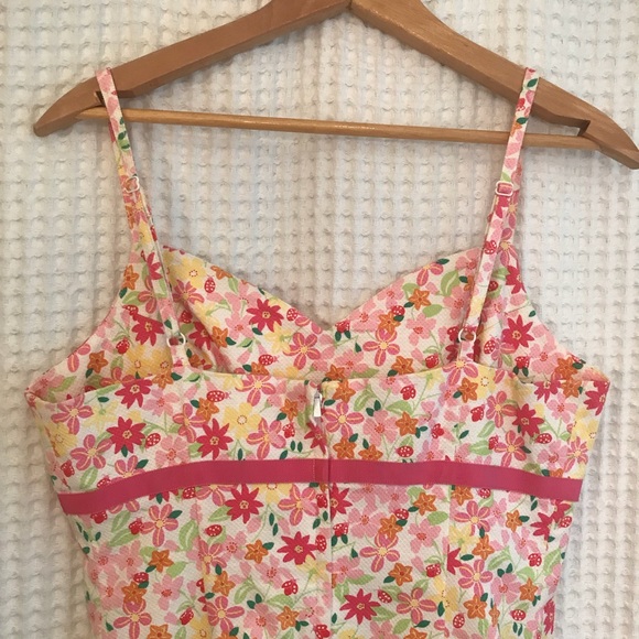 EUC vintage Lilly Pulitzer floral print dress - Picture 6 of 7